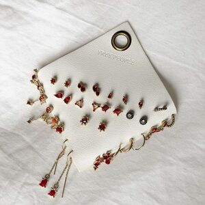Free People Multicolor Earring Set